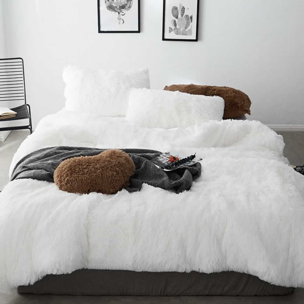 Fluffy Comforter Cover Sets, Fluffy Duvet Cover Set
